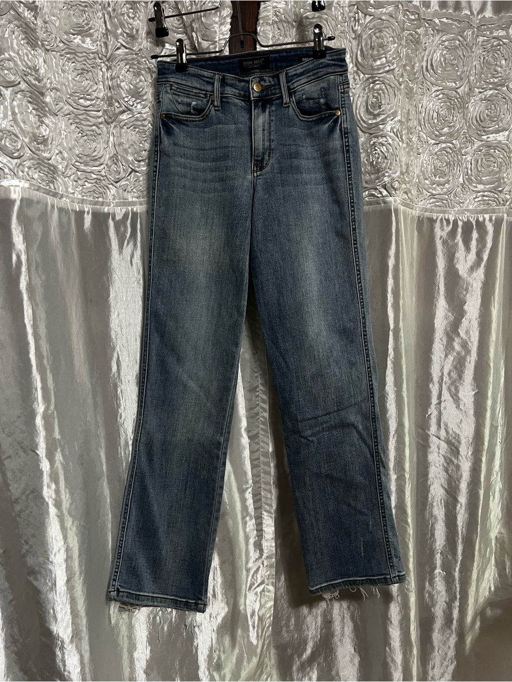 Judy Blue Mid Wash Straight Leg Jeans